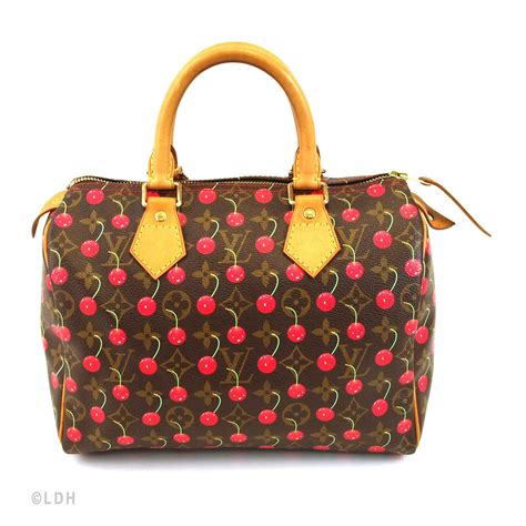 louis vuitton cherries bag|genuine louis vuitton speedy bag.